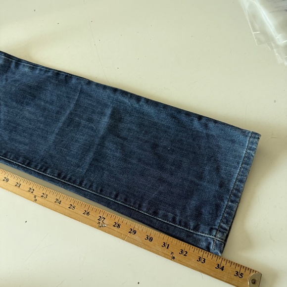 Joes Jeans The Brixton Dark Wash GUS Blue Straight Leg Denim Jeans Mens 32 x 34 - Picture 9 of 11